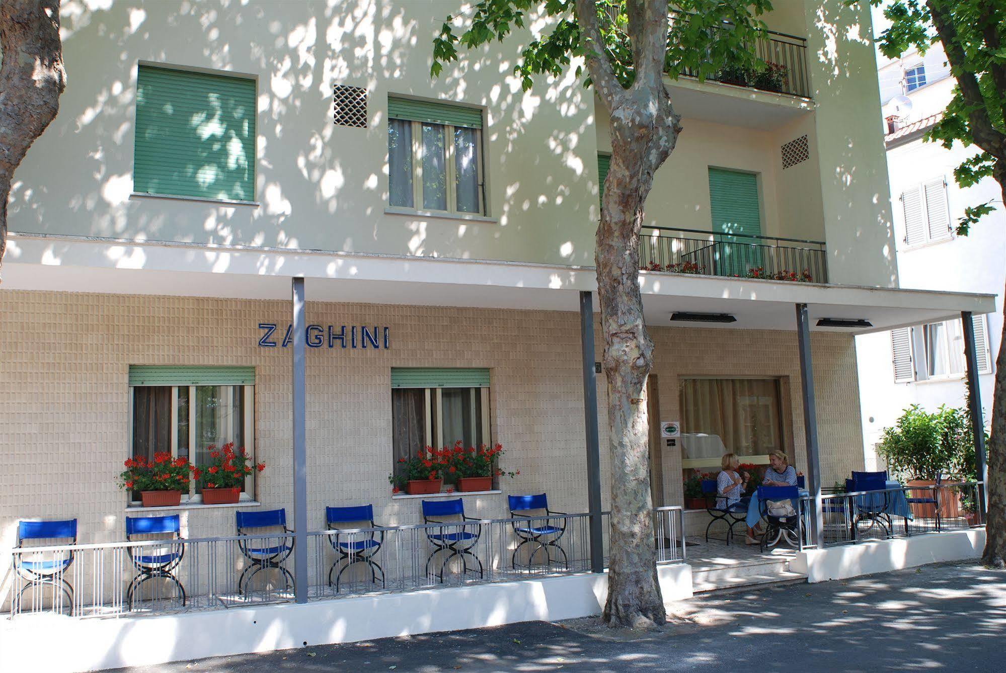 Hotel Zaghini Rimini Exteriér fotografie