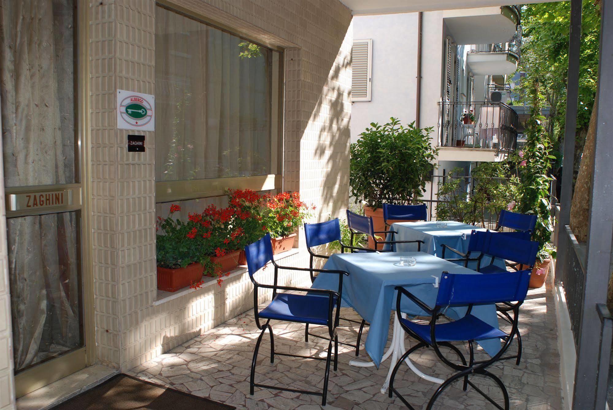 Hotel Zaghini Rimini Exteriér fotografie